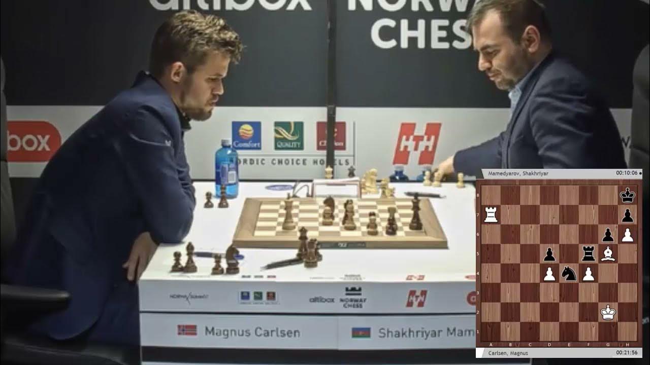 Ultima jornada en el Norway Chess: Carlsen y Mamedyarov luchan el