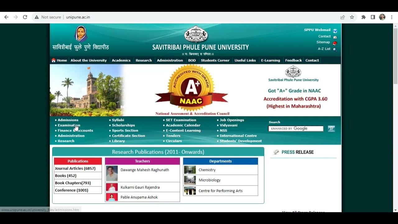 Sppu online exam forms youtube