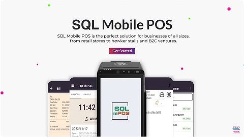 SQL Mobile POS Software : Mobile Point of Sales (POS) System. Integrate to SQL Accounting.