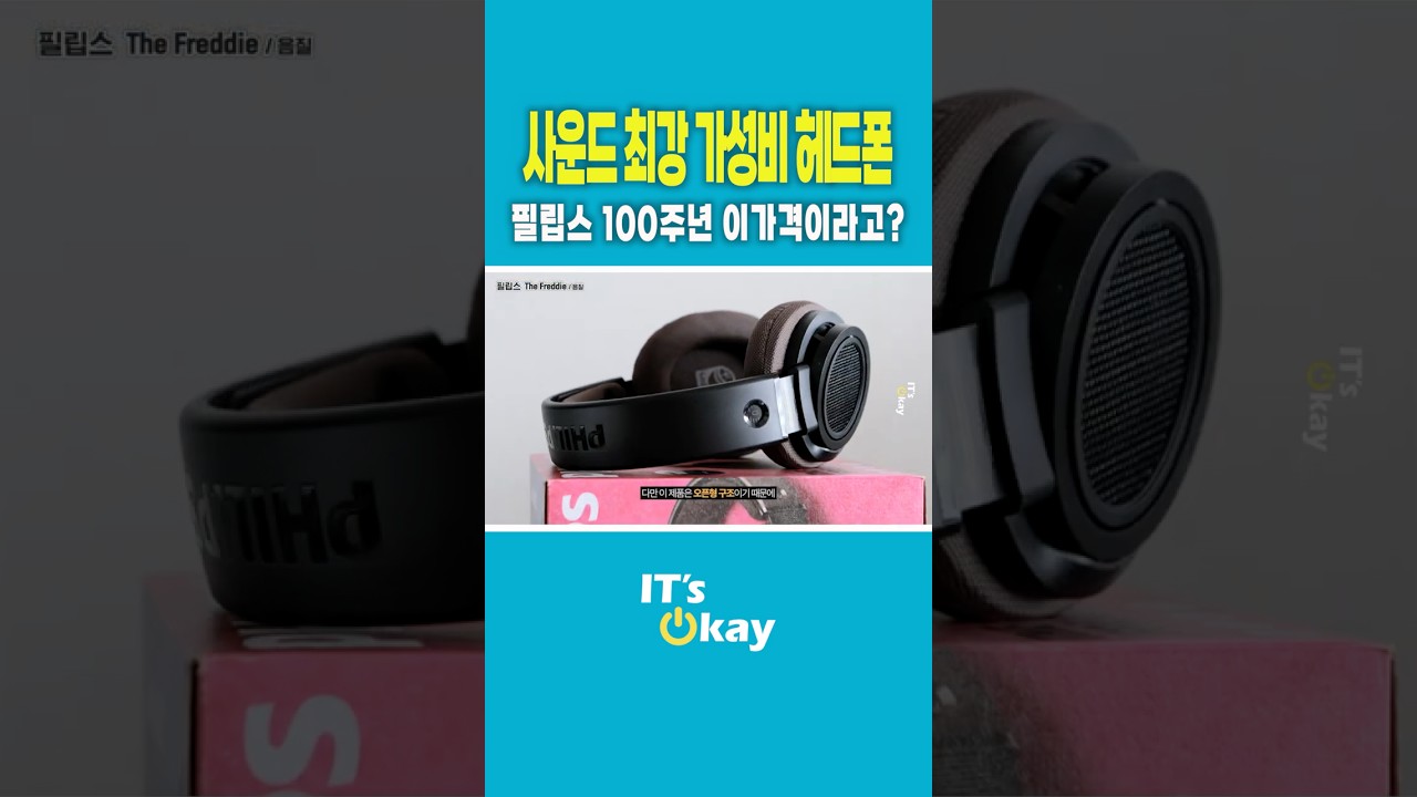 이 가격에 이 음질? 필립스 100주년 기념 헤드폰 써봤습니다 #필립스 #헤드폰 #헤드폰추천