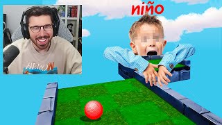 Niño De 10 Años Se Rie De Nosotros En Golf It