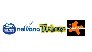 Spin Master Entertainment Nelvana Treehouse Originals Nickelodeon Productions Logo Rebrands
