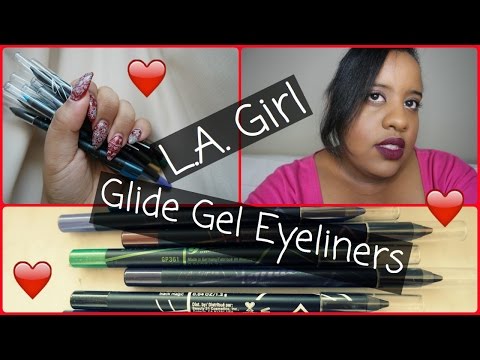 Видео: L.A. Girl Limelight Gel Glide Eyeliner Pencil Review