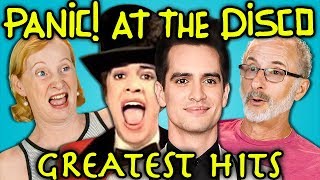 СТАРШЕЕ ПОКОЛЕНИЕ ЧИТАЕТ ПЕСНИ-ХИТЫ PANIC! AT THE DISCO (реакция)