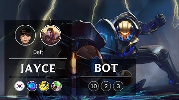 Jayce ADC vs Ezreal - KR Challenger Patch 9.1