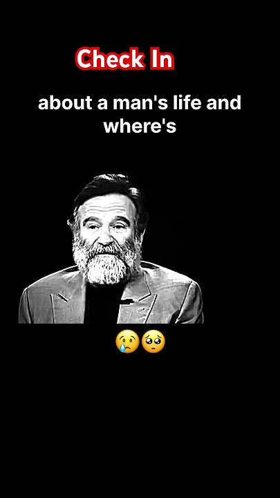 Rob Williams depression hits check in with your people #soulution #robinwilliams #depression