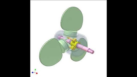 Pitch adjustment for boat propeller 2