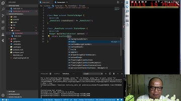 สอนการใช้ Scaffold และ SafeArea บน Flutter