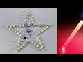 New top 2 electronic project  star light led chaser and pencil with eraser using glue stick