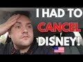 Why i cancelled my disney world trip