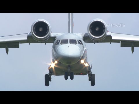посадка Ан-72 RF-72930