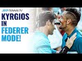 When Nick Kyrgios Goes Roger Federer Mode!