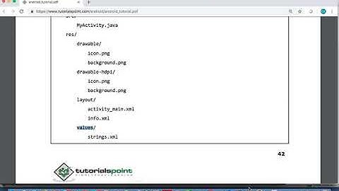 Android Project Structure in Tamil | MLTS Training