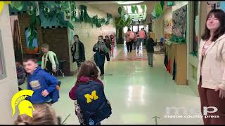Reading Month begins at Scottville Elementary