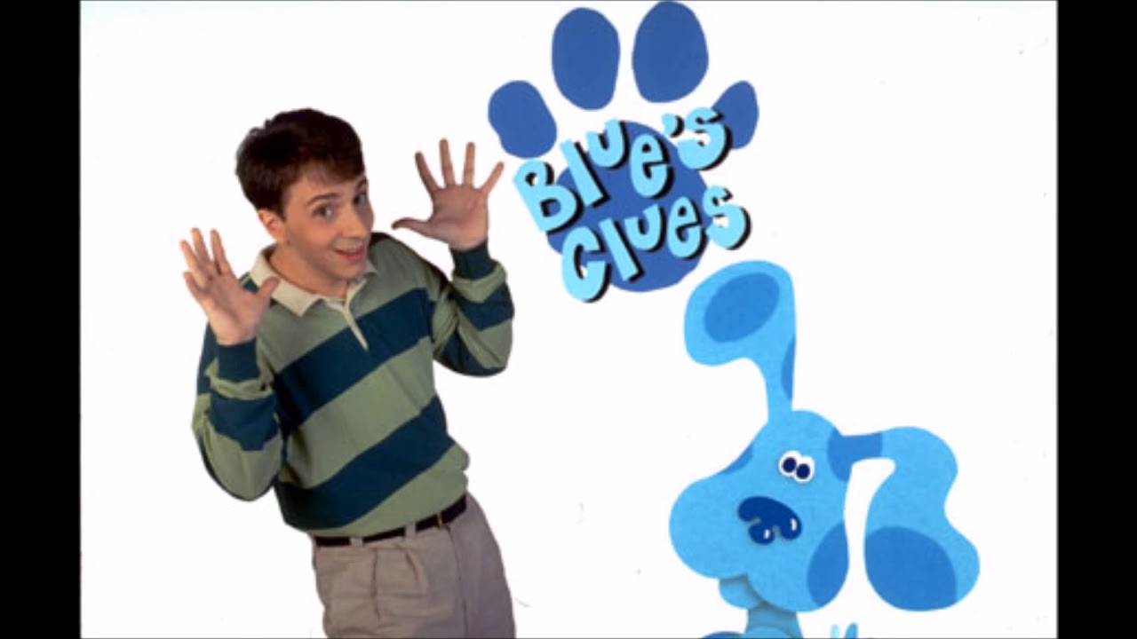 This is a graphic of Satisfactory Blues Clues Clue It is a picture of Satisfactory Blues Clues Clue