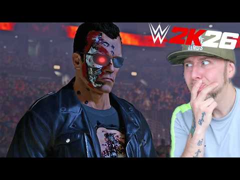 WWE 2K26 THE TERMINATOR vs ROBOCOP