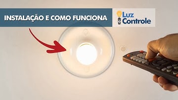 Como Ligar e Desligar Lâmpadas usando qualquer controle remoto | Luz Controle (Manual de Instalação)