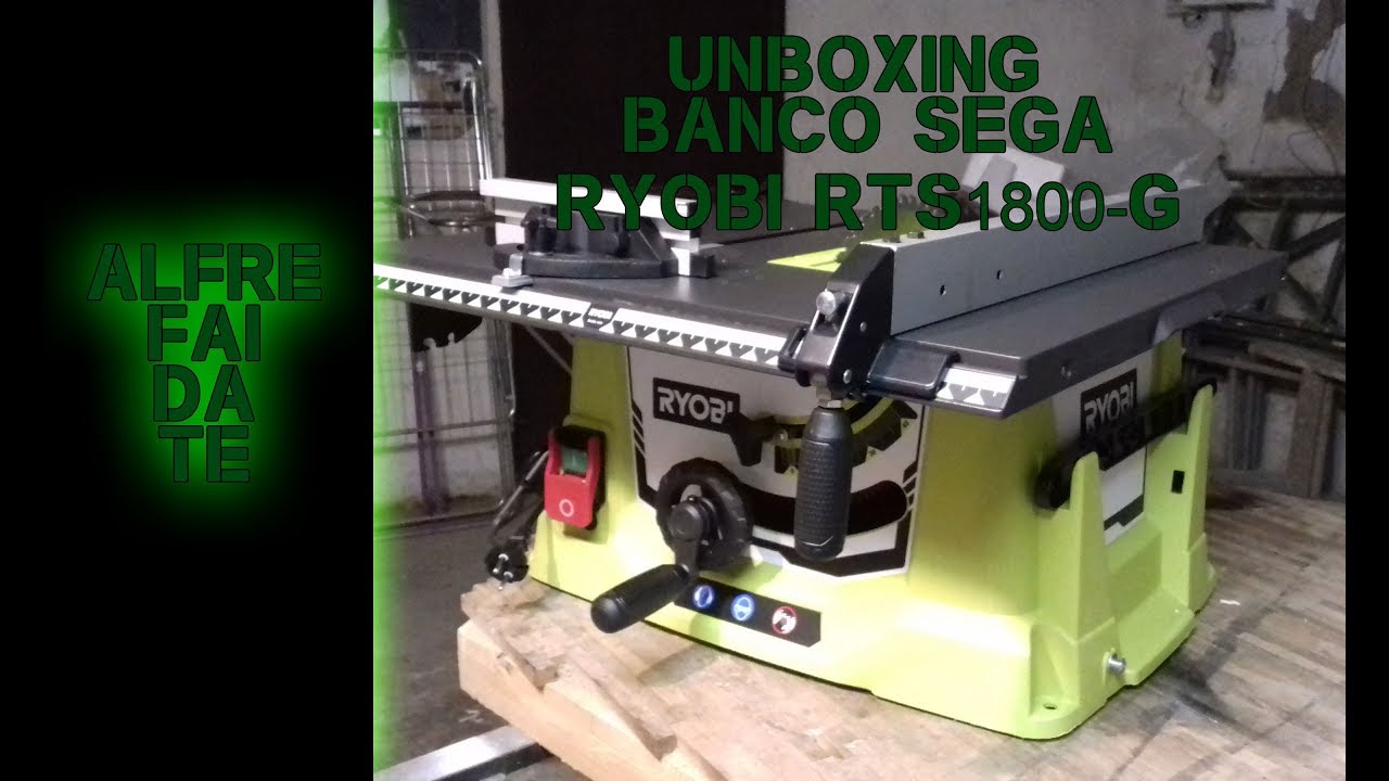 Banco sega Ryobi RTS1800EF-G