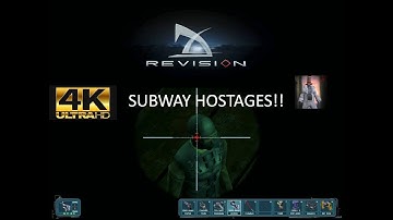 DEUS EX Revision Subway Hostage Opps!  4K / 60 fps