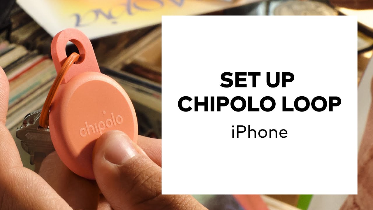 How to set up Chipolo LOOP on iPhone