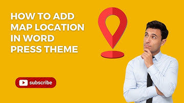 How To Change Google Map Location || How to Add Location/Map into WordPress Website || Zubi web tech