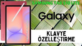 Samsung Galaxy Tab S10 Lite Klavye Özelleştirme | Güncel 2025 Klavye Ayarları screenshot 5