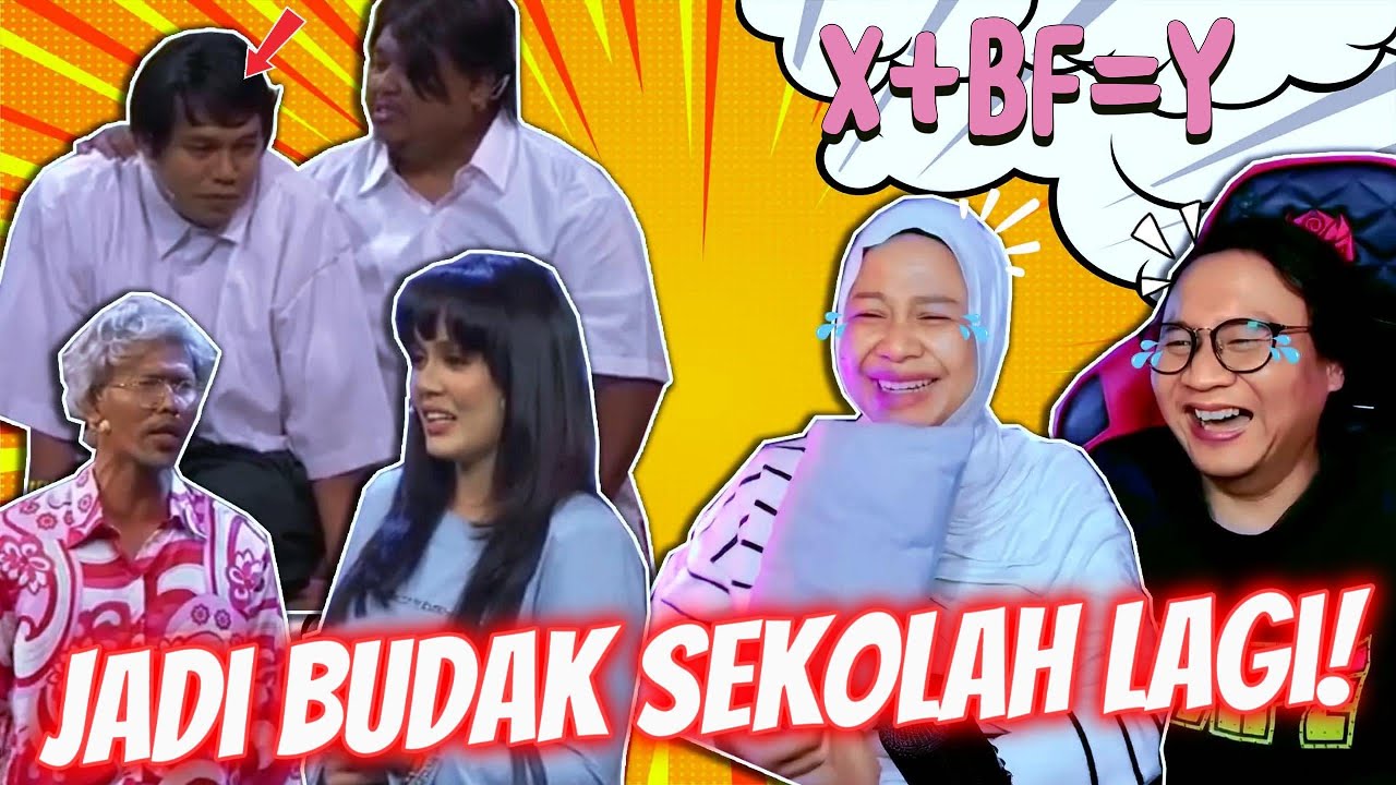 🤣JEP jadi BUDAK SEKOLAH Lagi CIKGU CANTIK jadi REBUTAN‼️ Sepahtu Reunion Live Reaction - INDOREACTTV