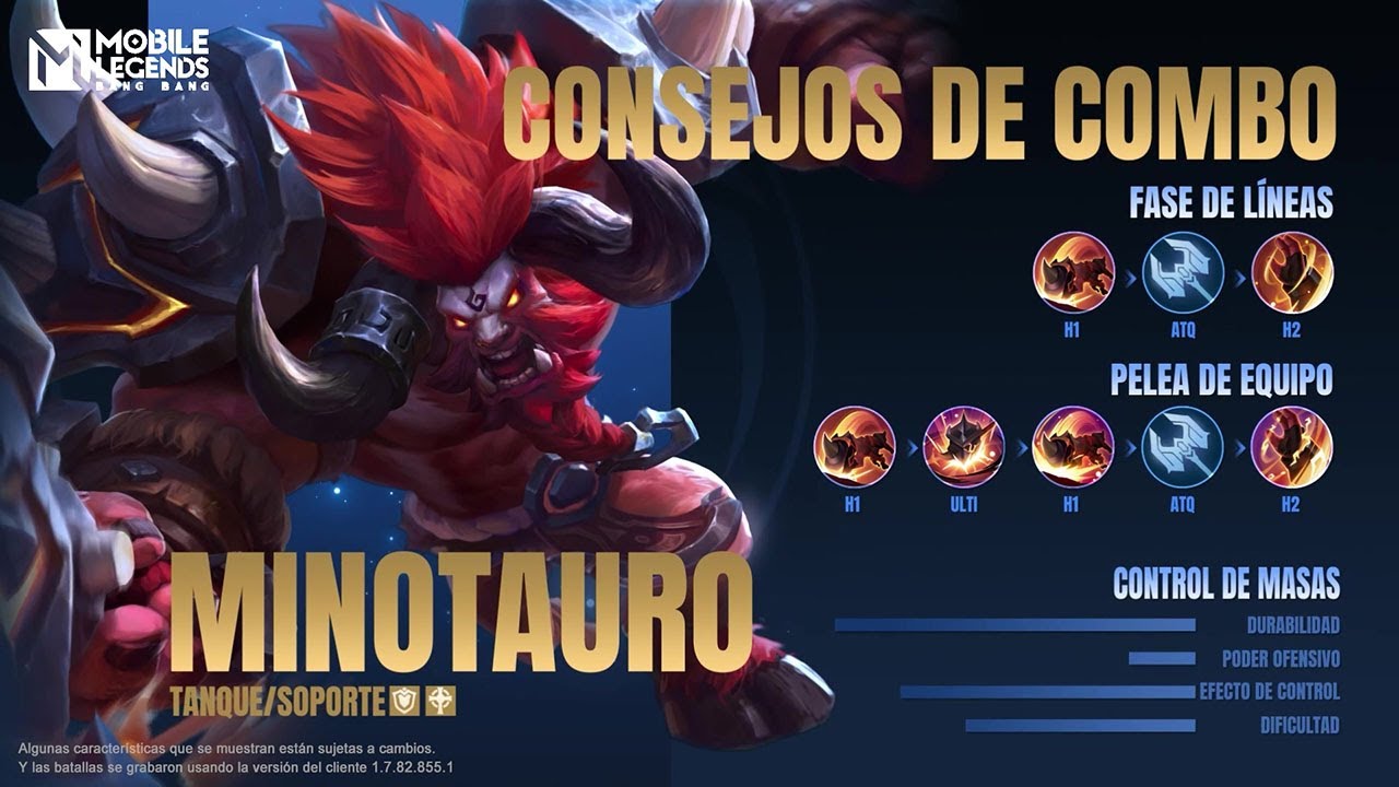 Héroe Destacado | Minotauro | Mobile Legends: Bang Bang