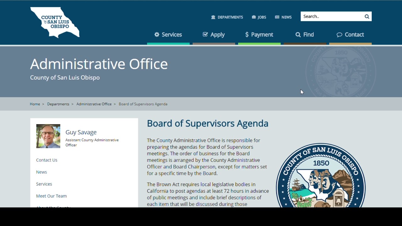New County Website Quick User Guide