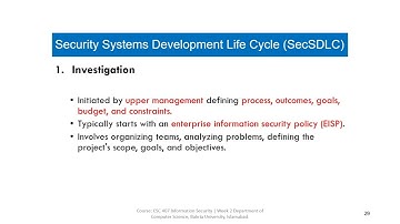 Lecture 4: Secure Software Development Lifecycle