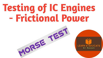 Frictional Power Measurement