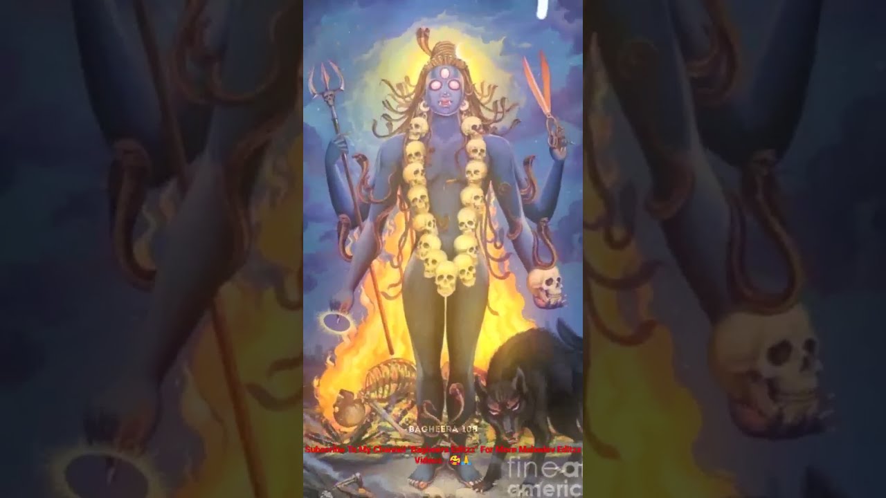   Most Powerful Kaal Bhairav Mantra  FULL SCREEN 4K HD STATUS