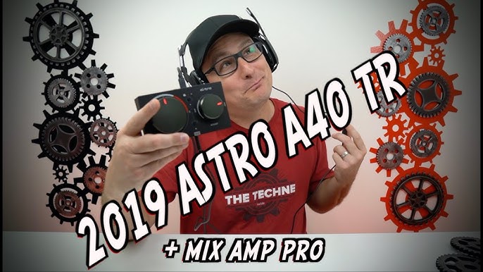 ASTRO A40 TR Gaming Headset + MixAmp Pro TR