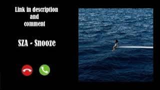 Snooze Ringtone by SZA | SimplyRingtone