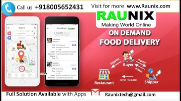 How to make multi vendor food delivery app | multivendor food delivery app without coding | Raunix