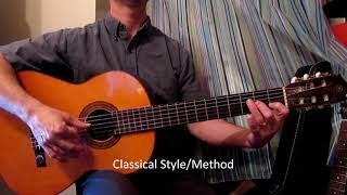 Notes on the 1st 2nd and 3rd Strings: Chord Melody Exercise 2
