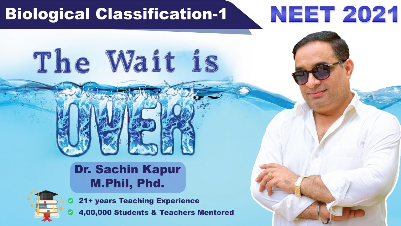 NEET 2021 | Biological Classification-1 | Class 11 | Dr Sachin Kapur