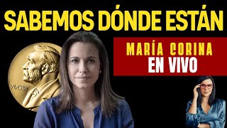 María Corina Machado habla con nosotros en vivo.