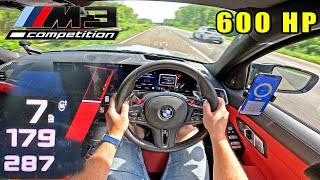 600Hp Bmw M3 Touring G81 Evolve On Autobahn!