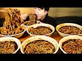 먹음직스럽게 윤기 흐르는 짜장면 6그릇 먹방~!! 리얼사운드 ASMR Mukbang(Eating Show)