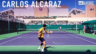 Carlos Alcaraz - Indian Wells Practice [2024]