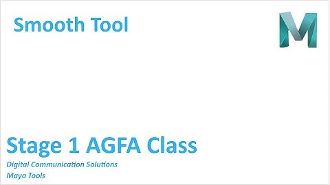 Maya Smooth Modifier