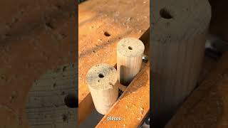 Create a perfect dowel joints #woodworking #tools #skills #shorts #diy #ideas #satisfying