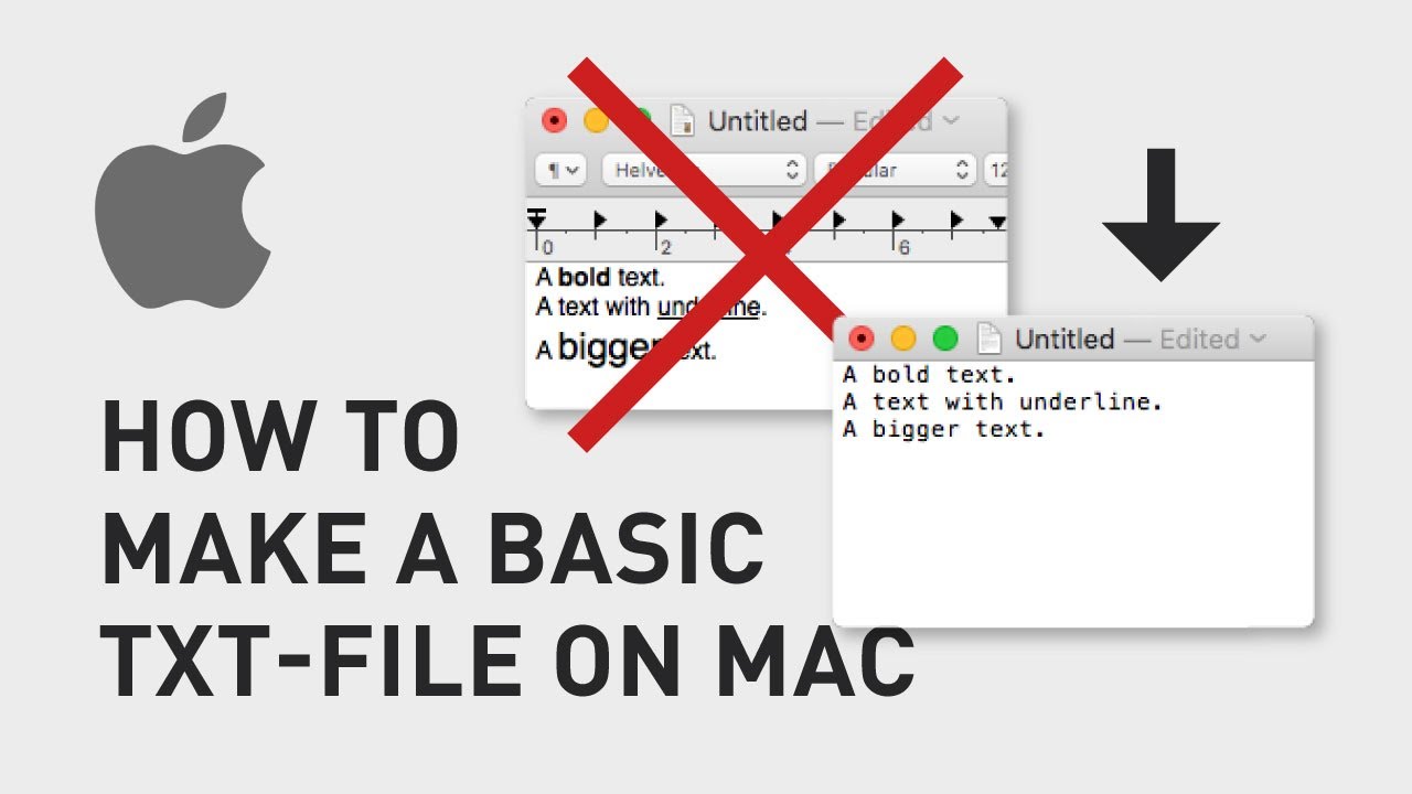 what is a txt file on mac