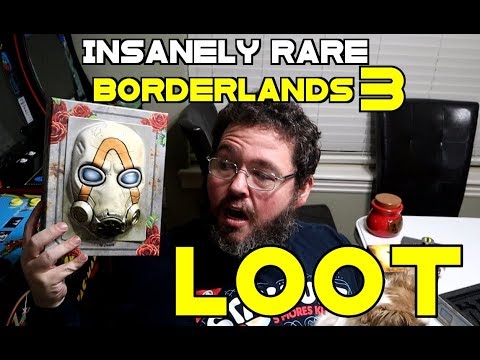 gaming logo Insanely Rare Borderlands 3 IRL Loot. + Borderlands 3 Giveaway!
