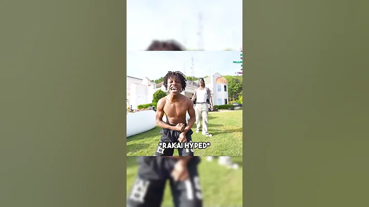 Rakai does a backflip infront of Duke #kaicenat #2xrakai #dukedennis #trending #shorts