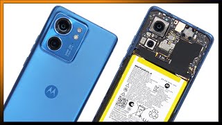 Motorola Edge 40 \/ Motorola Edge 2023 Teardown Disassembly Repair Video Review