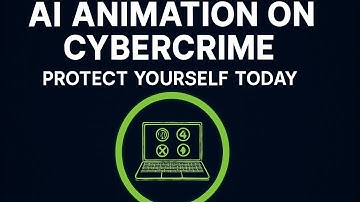 AI Animation on Cybercrime | Protect Yourself Online Today!