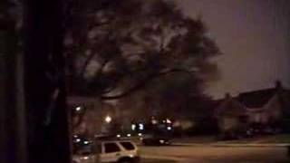lightning striking a transformer