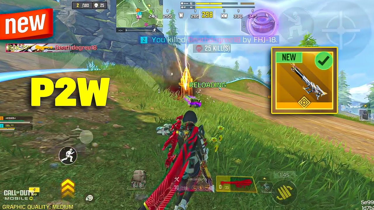 *NEW* LEGENDARY FHJ-18😍 is P2W in COD MOBILE